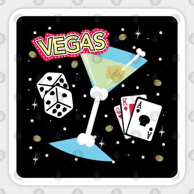 Vegas Sticker by Edofest